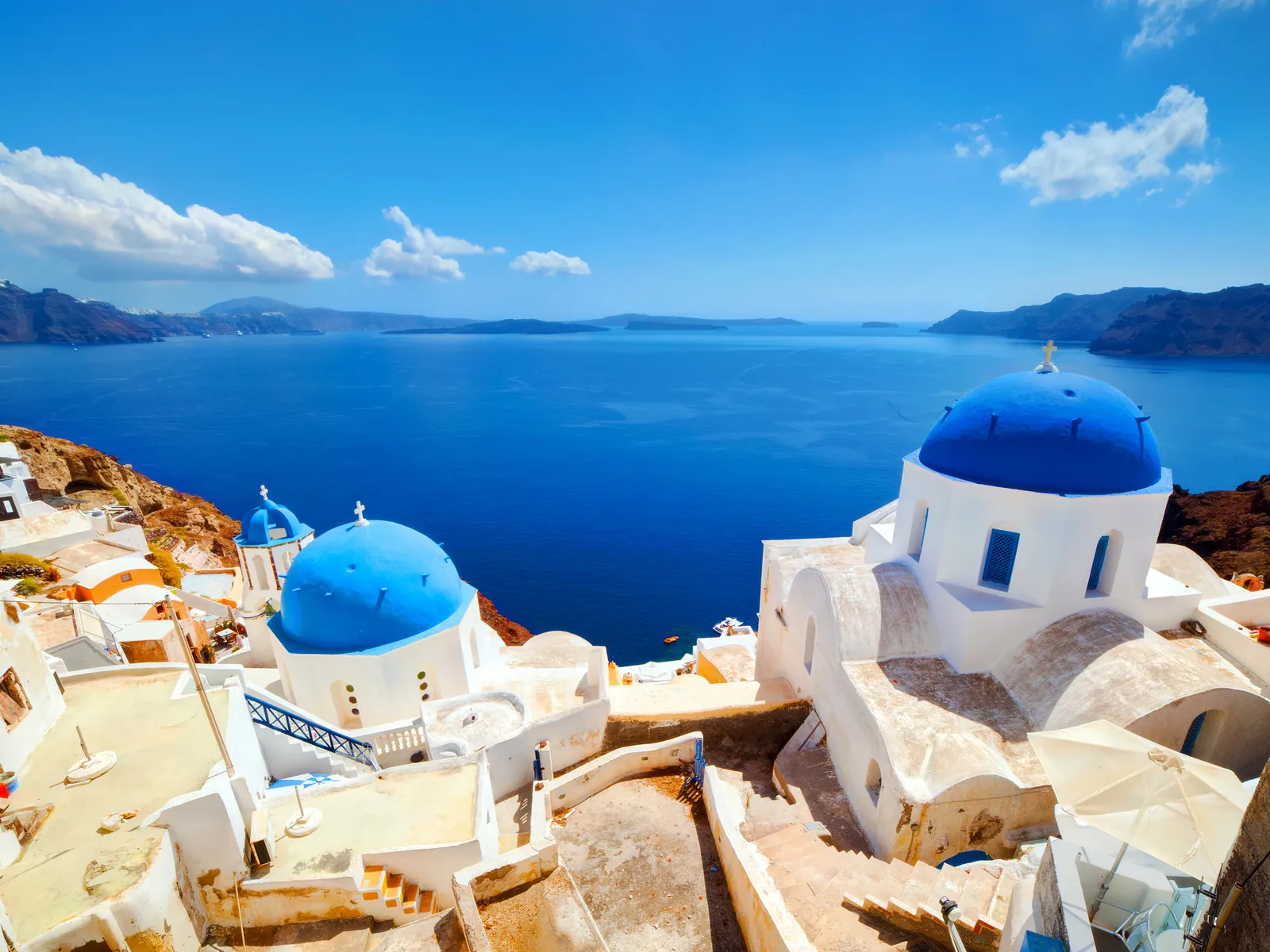 Santorin — Oia et la caldeira